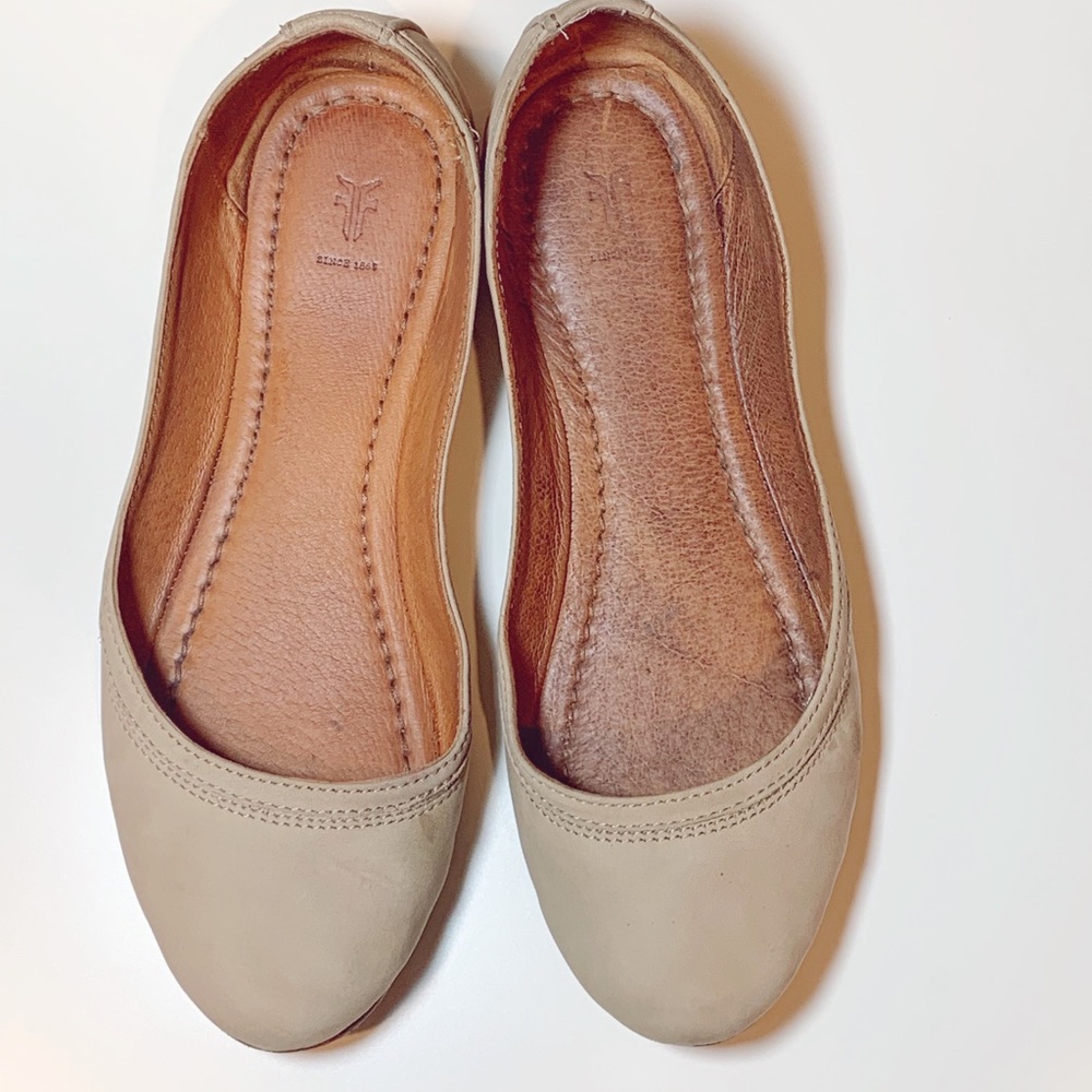 Frye Carson Suede Ballet Flats